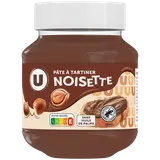 Pâte à tartiner aux noisettes U 400g