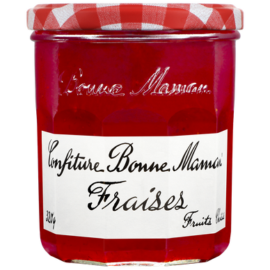 Confiture fraises BONNE MAMAN, bocal de 320g