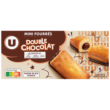 Gâteau Mini fourré double chocolat 150g