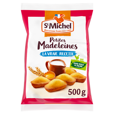 Petites madeleines natures - ST MICHEL - 500g