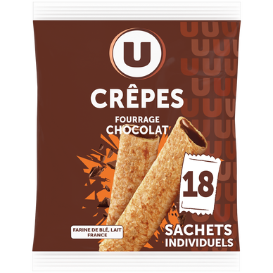 Crêpes chocolat x18 576g