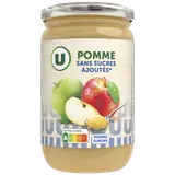 Purée de pomme sans sucres ajoutés  bocal de 680g