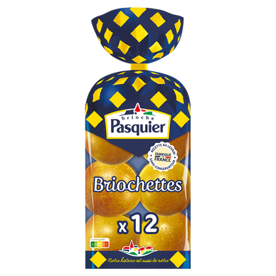 Briochettes BRIOCHE PASQUIER - x12 - 480g