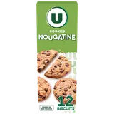Cookies à la nougatine et pépites de chocolat  étui de 200g