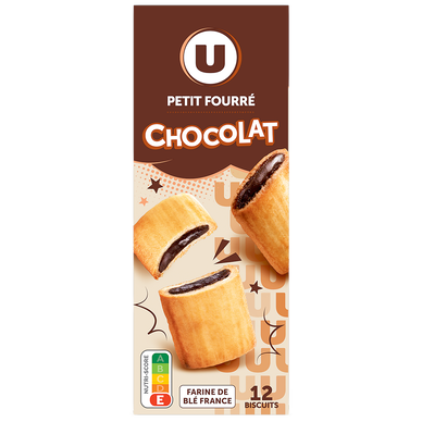 Biscuits P'tits fourrés au chocolat - 225g