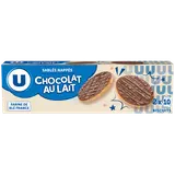 Sablés nappés au chocolat au lait, étui 200g