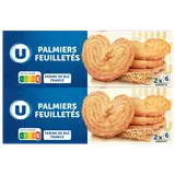 Palmiers feuilletés  2x100g