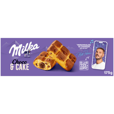 Gâteaux chocolat Cake & Choc MILKA - Boîte de 175g