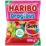 Confiserie dragéifiée dragibus soft HARIBO sachet 300g