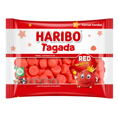 Bonbon Tagada HARIBO, sachet de 400g