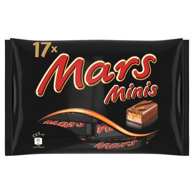 Barres chocolat Caramel Minis MARS 333g