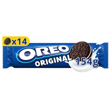 Biscuits cacaotés fourrés à la vanille Original OREO, rouleau de 154g