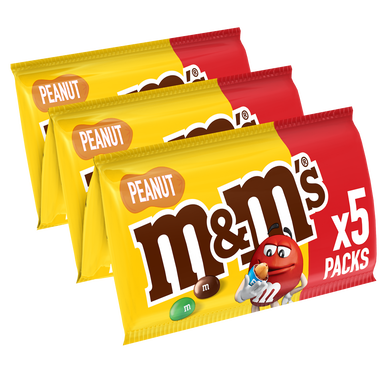 Bonbons chocolat Cacahuètes Peanut M&M'S x5
