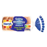 Pain de mie extra moelleux nature sans sucres ajoutés HARRYS - 280g