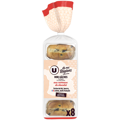 Mini gâches aux carreaux de chocolat Belge  360g