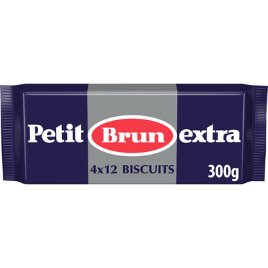 Biscuits céréaliers nature, Petit Brun, LU, 300g