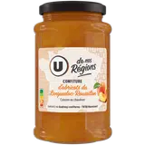 Confiture d'abricots récoltés dans le Languedoc-Roussillon ,pot de 315g