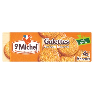 Galettes au beurre - ST MICHEL - 4x5 biscuits - 130g