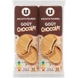 Gâteaux Goûters ronds fourrés au chocolat 2 paquets de 600g