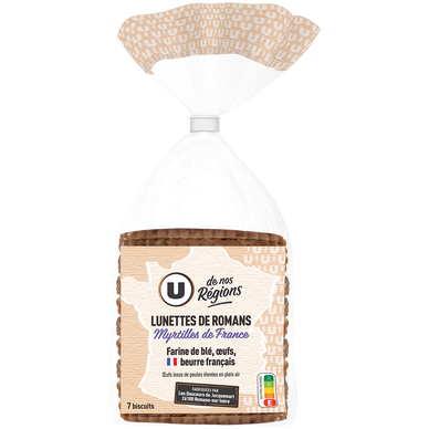 Lunettes de Romans fourrées myrtille origine France UDNR, 350g