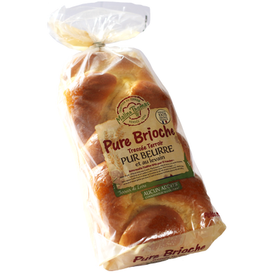 Brioche tressé pur beurre MALINE THOMAS, 600g