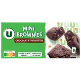 Mini brownie noisette et pépites de chocolat 240g
