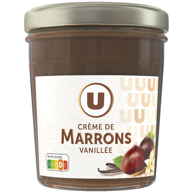 Crème de marrons vanillée  bocal de 350g