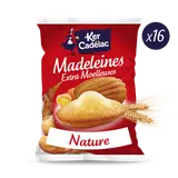 Madeleines Extra Moelleuses Nature KER CADELAC - x16 sachets - 400g
