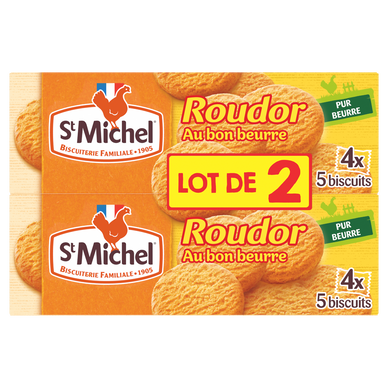 Biscuits palets Roudor - ST MICHEL - 8x3 biscuits - 300g