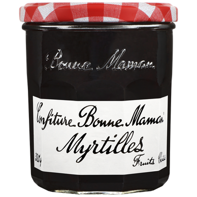 Confiture myrtilles BONNE MAMAN, bocal de 320g