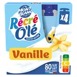 Goûter laitier Gourdes Saveur Vanille RÉCRÉ O'LÉ 4x85g