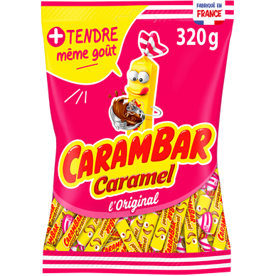 Bonbons Caramel CARAMBAR - Sachet de 320g