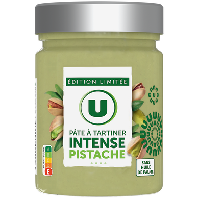 Pâte à tartiner intense aux pistaches U, 300g