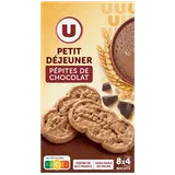 Biscuits Petit déjeuner au pépites de chocolat paquet de 400g