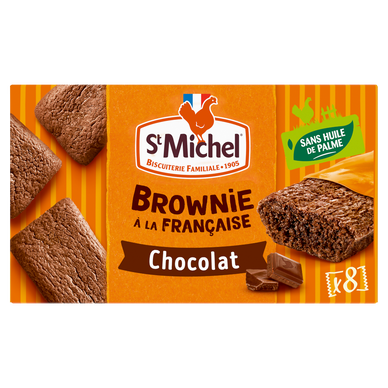 Brownies chocolat - ST MICHEL - x8 - 240g