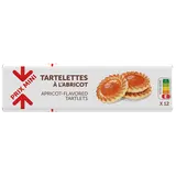 Tartelettes à l'abricot PRIX MINI - 200g