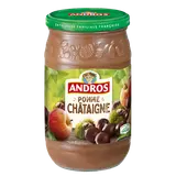 Dessert fruitier pomme/châtaigne ANDROS, bocal de 785g