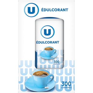 Edulcorant de table  boîtier de 300 comprimés,16g