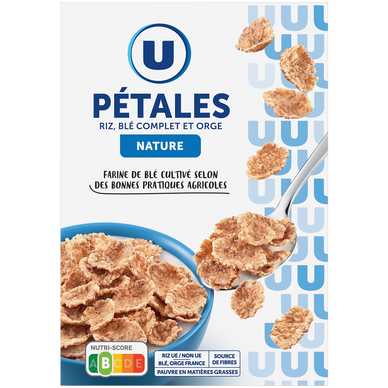 Céréales Pétales de riz & blé orge 500g