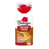 Brioche tressée tranchée pur beurre LA BOULANGERE, 650g
