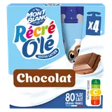 Goûter laitier Gourdes Chocolat RÉCRÉ O'LÉ 4x85g