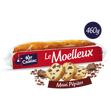 Moelleux maxi pépites de chocolat KER CADELAC 460G
