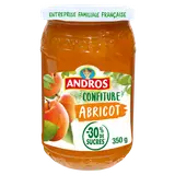 Confiture allégée d'abricot ANDROS, 350g