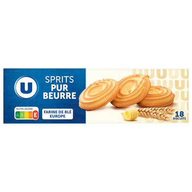 Gâteau Sprits au beurre paquet de 400g