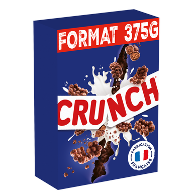 Céréales au chocolat CRUNCH - 375g