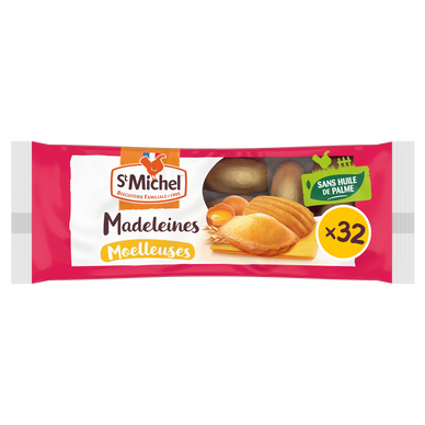 Madeleines natures - ST MICHEL - x32 - 800g