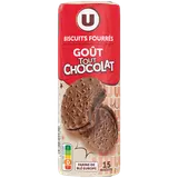Gâteaux Fourrés ronds goût tout chocolat 300g