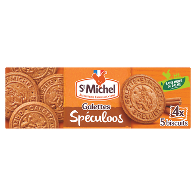 Galettes spéculoos - ST MICHEL - 4x5 biscuits - 130g
