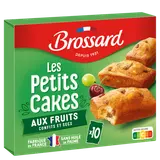 Mini cakes aux fruits BROSSARD, 10 unités, 300g