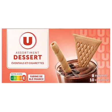 Assortiment de biscuits dessert  paquet de 100g